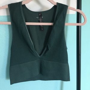 UO Out from Under V-Neck crop top